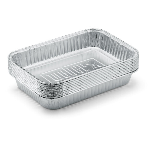 Weber Weber 6415 Small Drip Pans - Silver