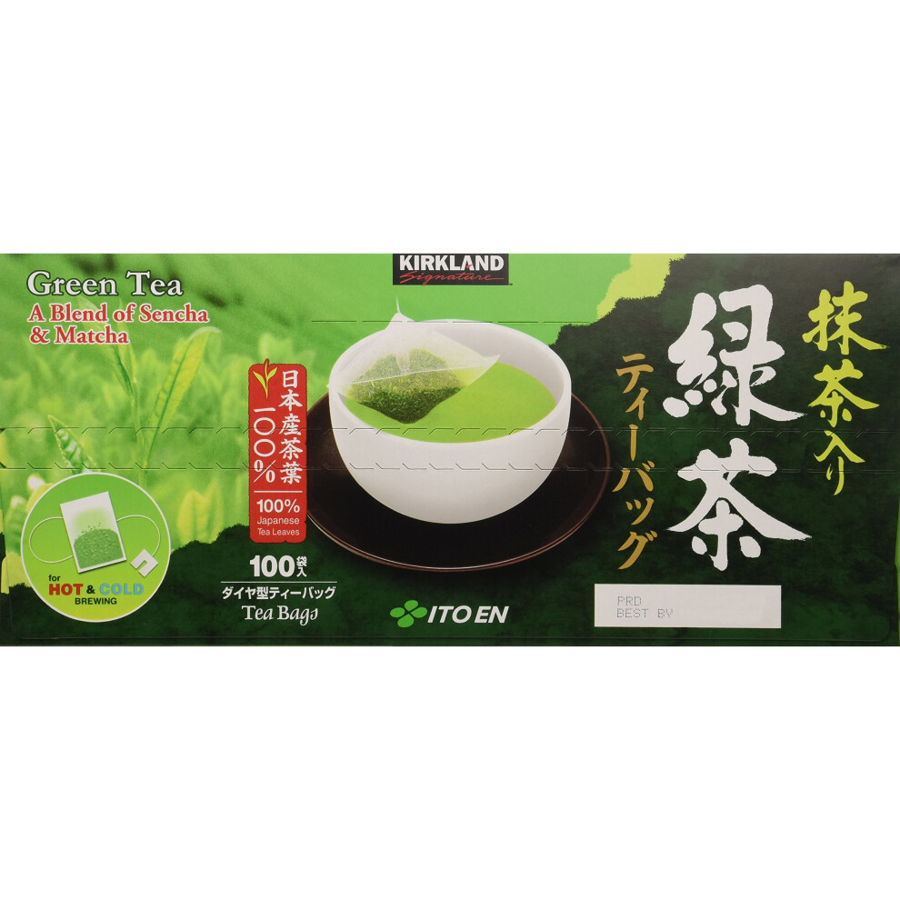 Kirkland Signature Green Tea, Matcha Blend, 100 bags