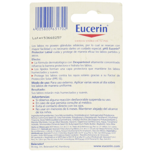 Eucerin EUCERIN 4.8 g lipstick 2