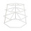 Delfinware Plate Stacker, White 1