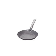 De Buyer 5130.28 Carbone Plus Round Frying Pan with Stainless Steel Cold Handle, 28 cm Diameter