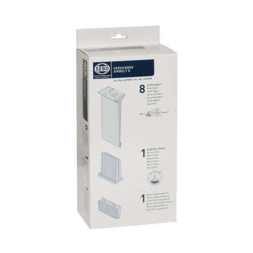 Sebo 6695 Airbelt K Microfilter Service Box for K Series Vacuums