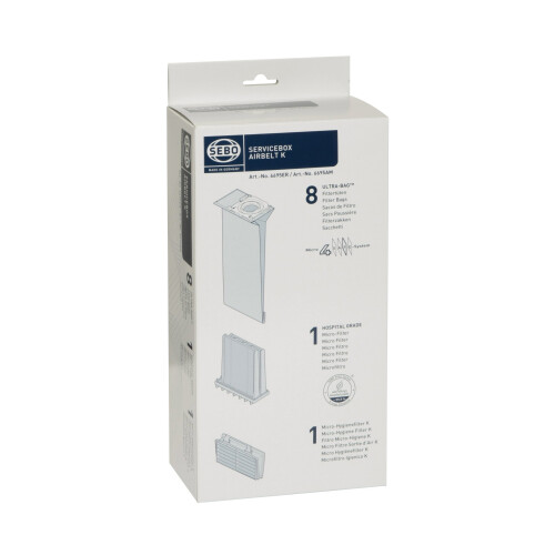 Sebo 6695 Airbelt K Microfilter Service Box for K Series Vacuums 1