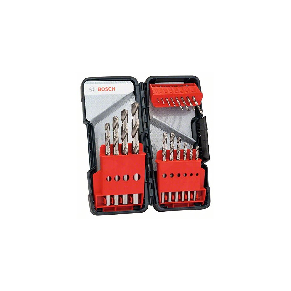 Bosch 2607019578 Metal Drill Bit Set (18-Piece)
