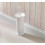 Addis Addis Closed Toilet Brush Set, Plastic, White 3