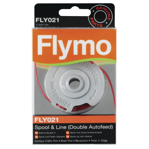 Flymo Flymo FLY021 Double Line Autofeed Spool and Line - Red 2