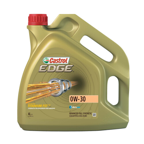 Castrol Castrol 1533EB EDGE Engine Oil 0W-30, 4L - Gold