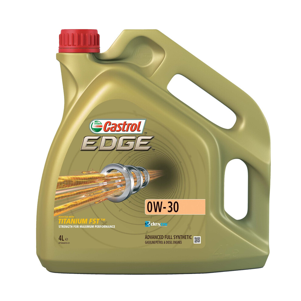 Castrol 1533EB EDGE Engine Oil 0W-30, 4L - Gold