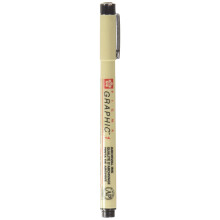 Pennarello - SAKURA - PIGMA GRAPHIC 1 - Punta calibrata - Nero - Per bambini a partire da 3 anni