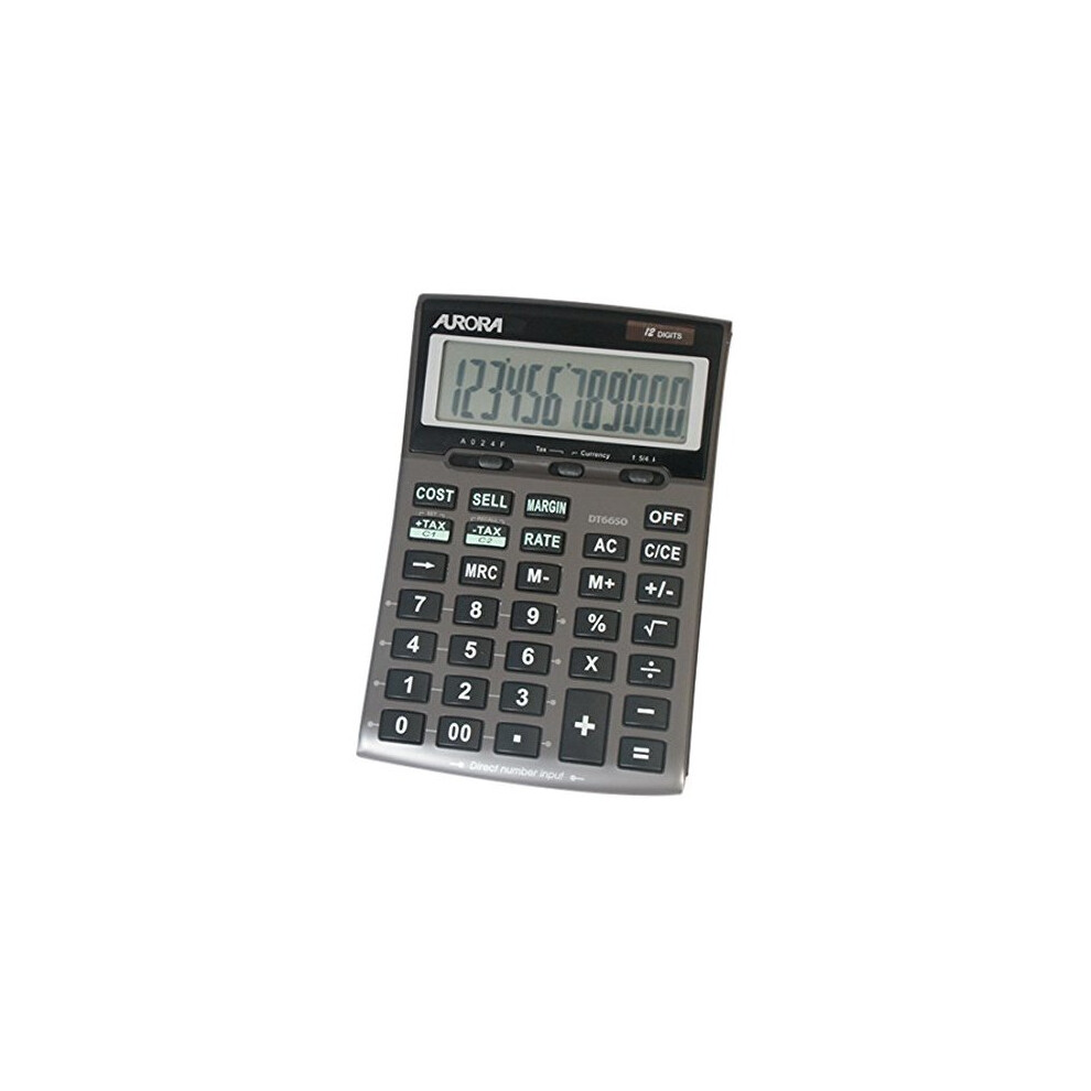 Aurora DT665 Large Business Calculator (With Cost Sell Margin and Tax)