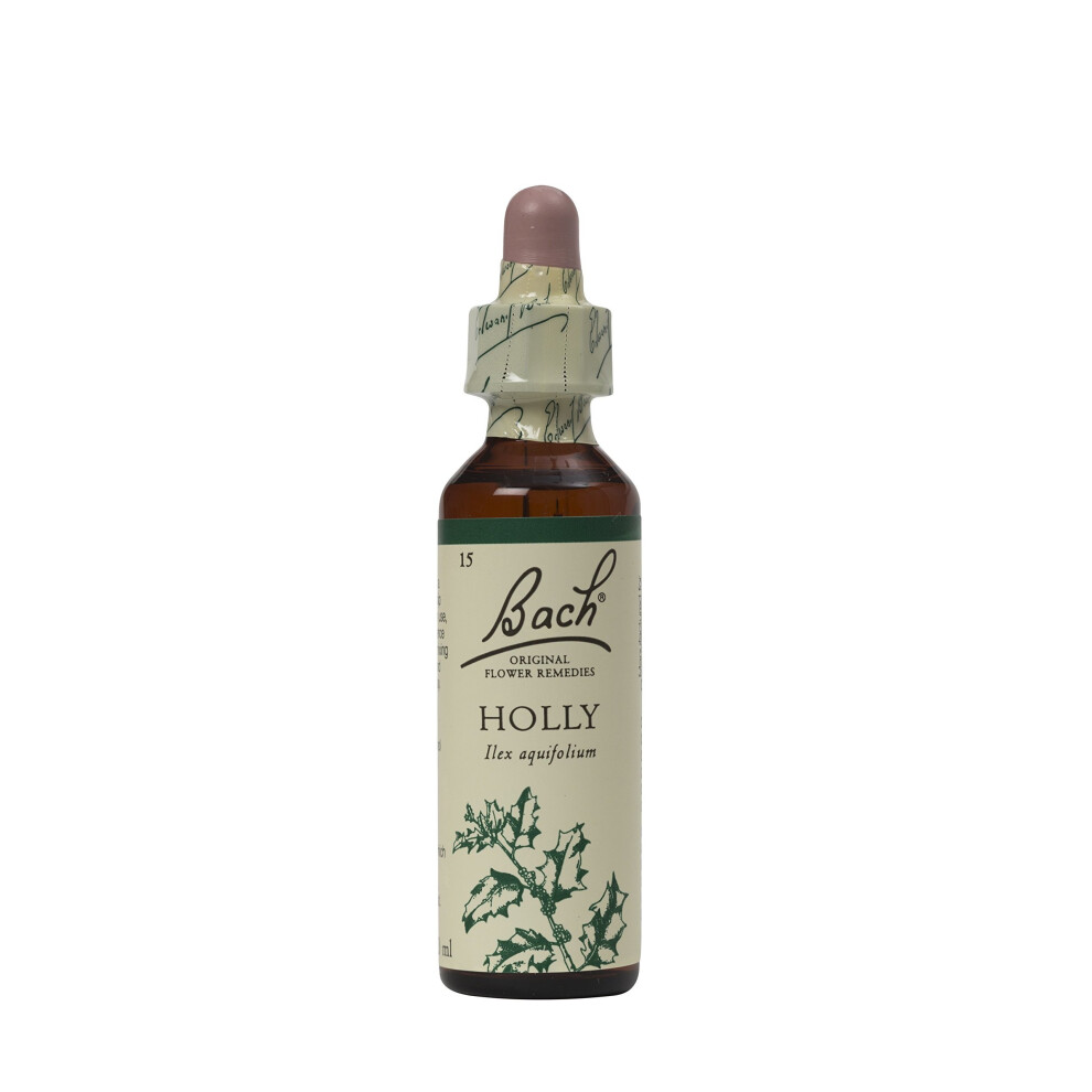 Nelsons-Bach-Original-Flower-Remedies Bach Original Flower Remedies - Holly 20Ml-Packaging May Vary