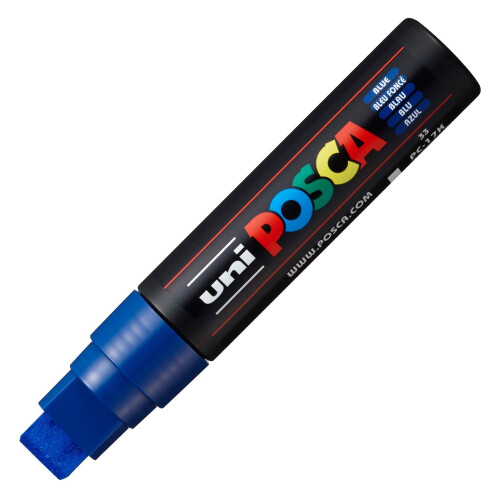 Uni-Ball Uni-Ball Posca Extra Broad Chisel Tip Marker - Blue 1