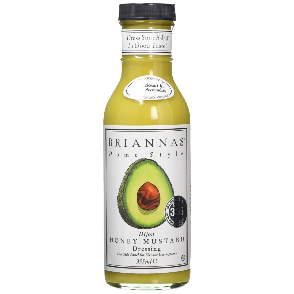 Brianna's Dijon Honey Mustard Dressing 355 ml (Pack of 3)