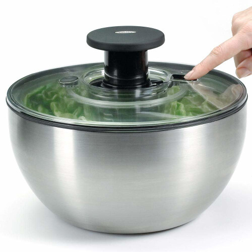OXO Oxo 1071497 Salad Spinner Stainless Steel