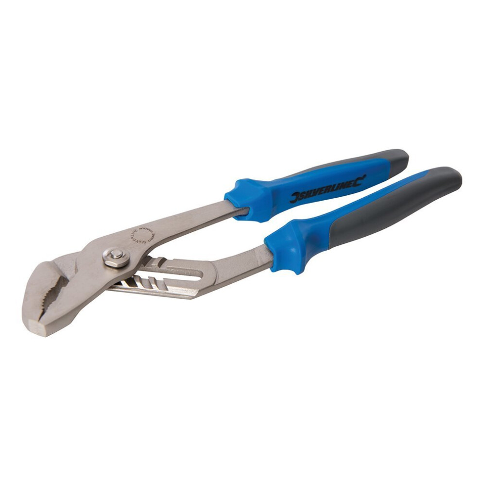 Silverline 719785 Expert Waterpump Pliers 300mm (12") Length 90mm Jaw Capacity