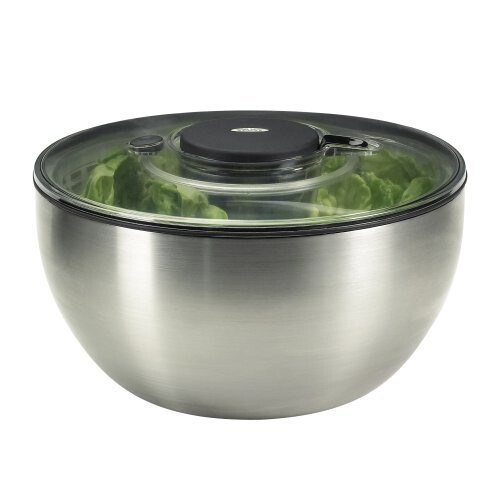 OXO Oxo 1071497 Salad Spinner Stainless Steel 1