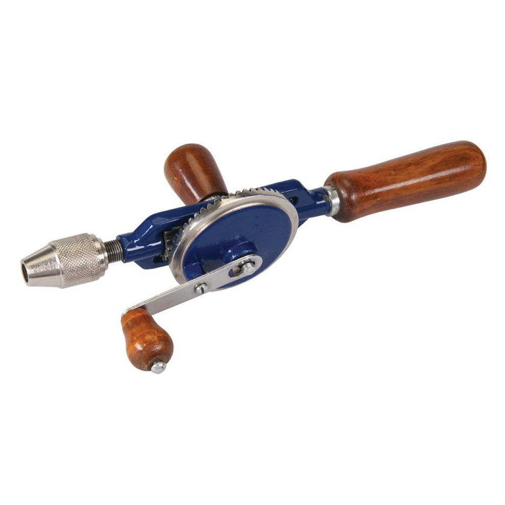 Silverline 675032 Double Pinion Hand Drill, 290 mm
