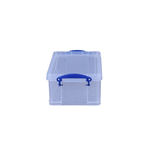 Really Useful 5L Plastic Storage Box 340 x 200 x 125mm Clear 2
