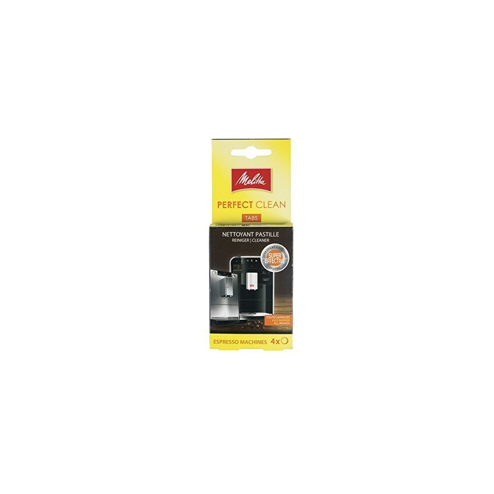 Melitta Tablet Cleaner, For Automatic Coffee Machines, Capsules and Pods, 4 x 1.8 g