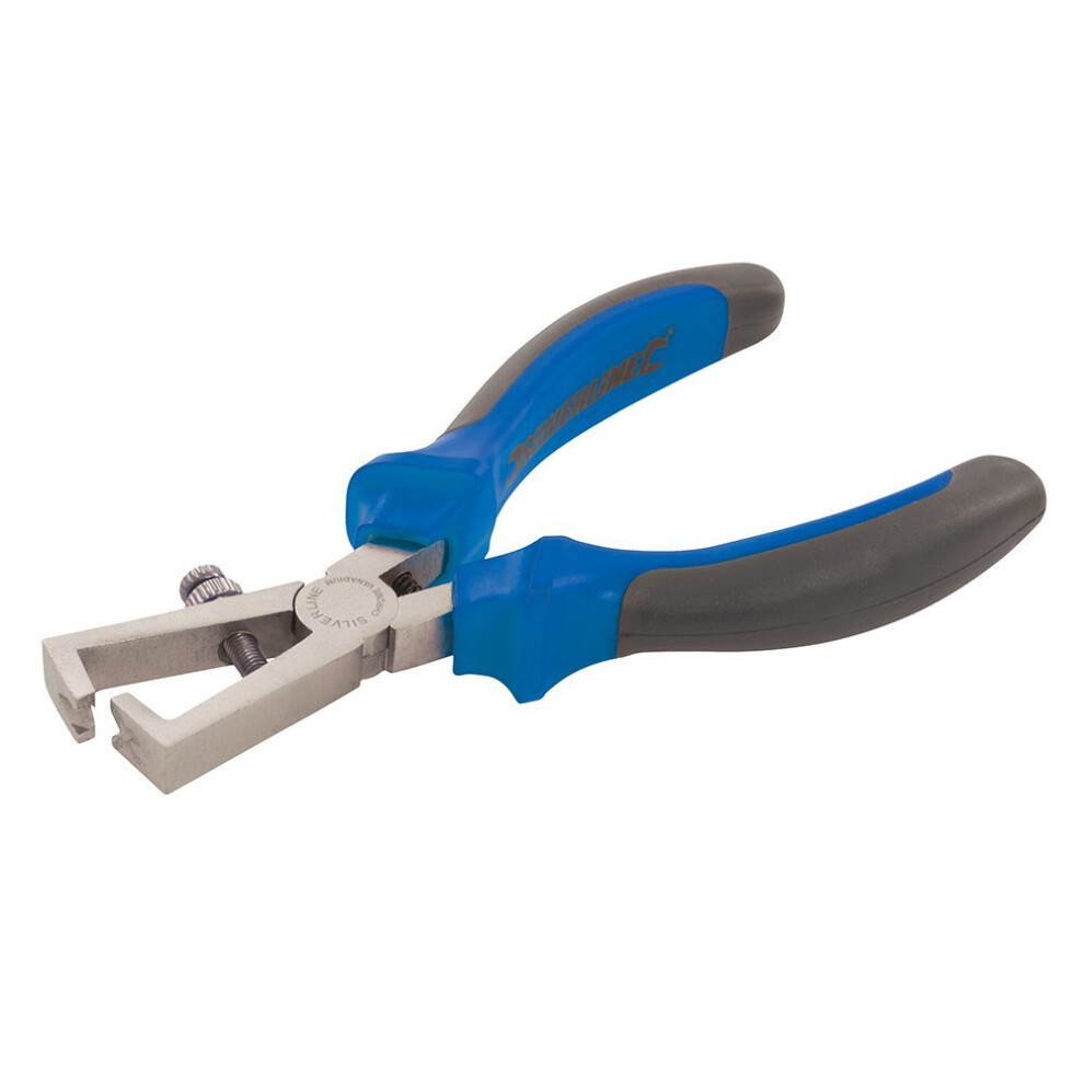 Silverline 793766 Expert Wire Stripping Pliers 150mm (6") Length 20mm Jaw Capacity