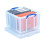 Really Useful Storage Box 42 Litre Clear 1