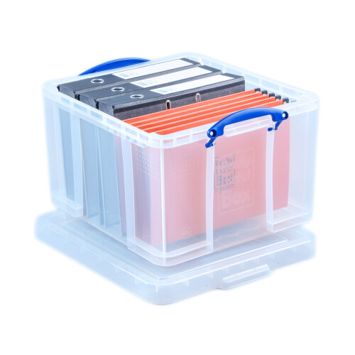 Really Useful Storage Box 42 Litre Clear