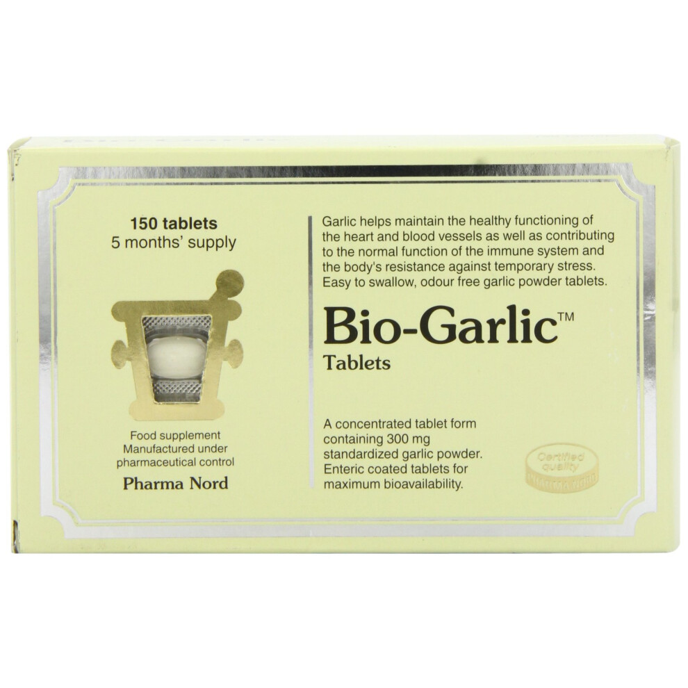 2 X Pharma Nord Bio-Garlic 300mg 150 X2 =300Tablets  BB:06/29 - Image 7
