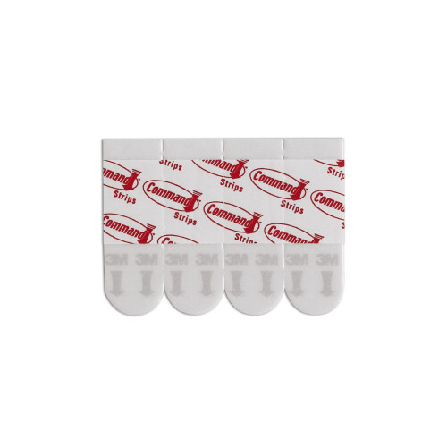 3M Command 17024 Poster Mounting Adhesive Strips - White, Pack of 1 1