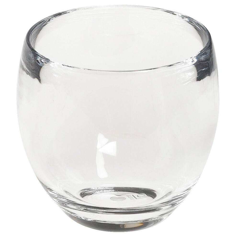 Umbra Droplet Acrylic Bathroom Tumbler, Clear