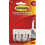3M Command 17067ES Kitchen Utensil Hooks with Command Adhesive Strips - Small, White 1