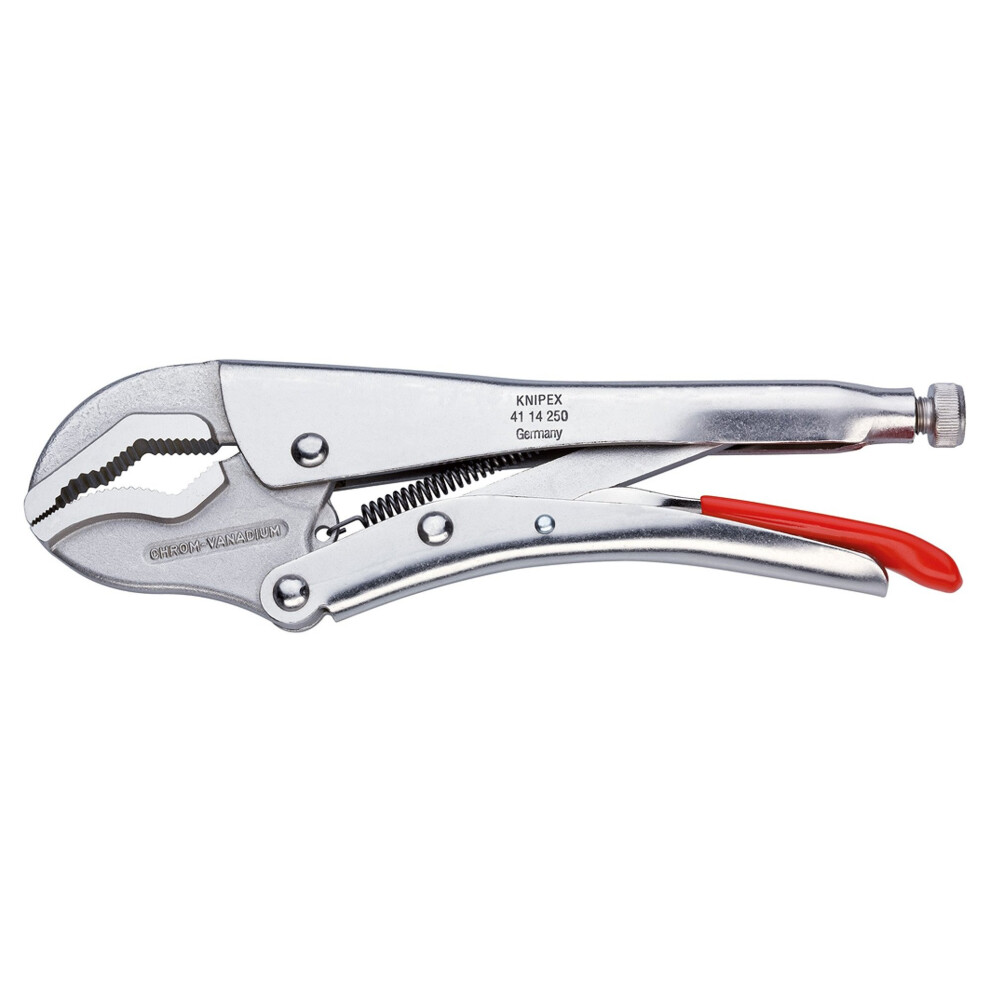 KNIPEX 41 14 250 Grip Pliers bright zinc plated 250 mm