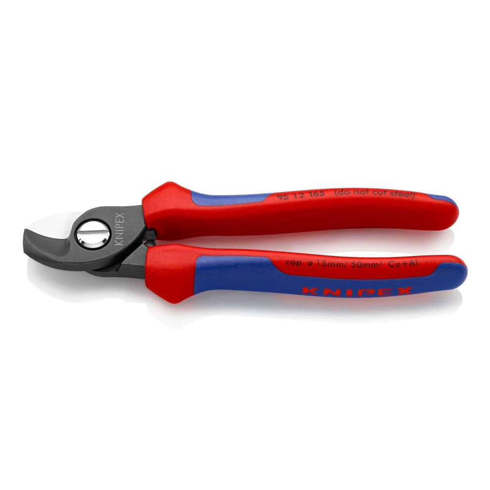 KNIPEX 95 12 165 cable shears for Cu and Al cable