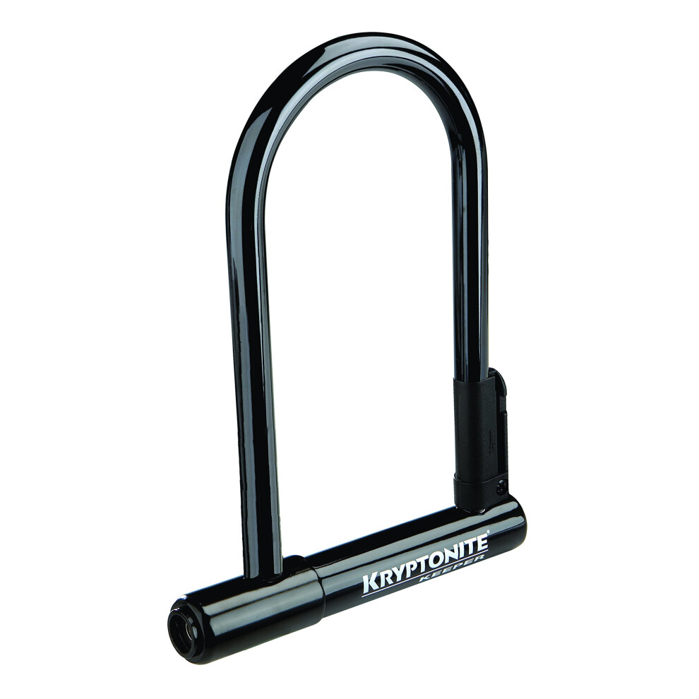 Kryptonite Keeper 12 STD U-Lock with Bracket - Black