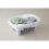 Addis Addis Rectangular Laundry Basket in White, 40L 1
