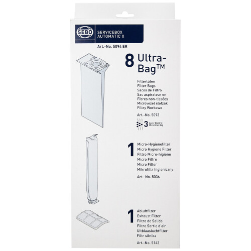 SEBO 51094ER Service Box Per X7 E X8 - Foto 10