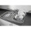 Addis Addis Large Rectangular Bowl, Metallic Silver, 9.5 litre 2