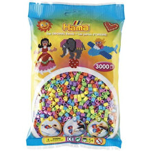 Hama 3000 Beads Pastel Mix (Midi Beads)
