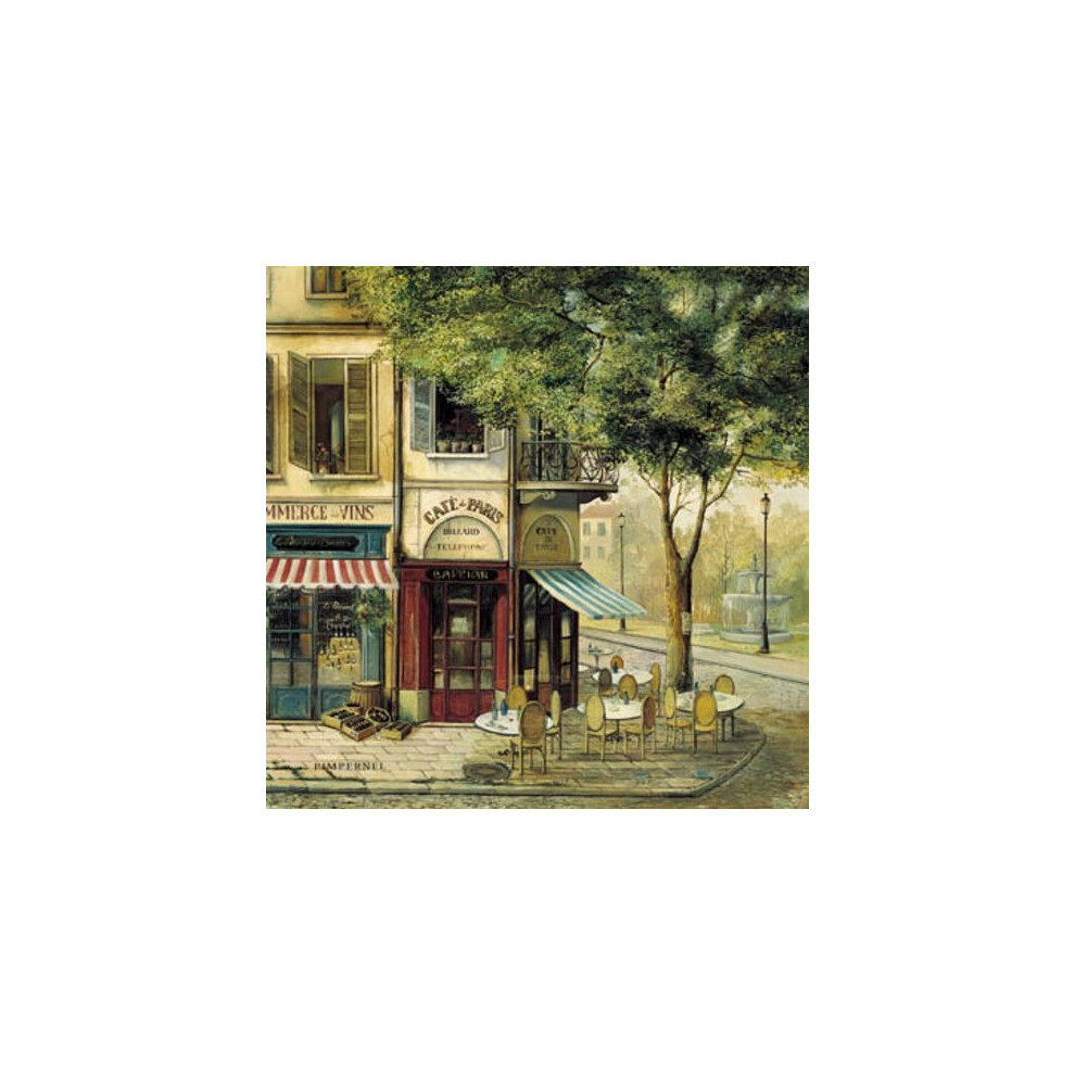 Pimpernel Parisian scene Coasters - set of 6