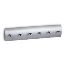 ZELLER-PRESENT Stainless Steel Key Hook Rack with 5 Hooks