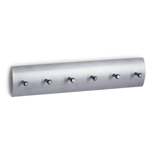 ZELLER-PRESENT Stainless Steel Key Hook Rack with 5 Hooks