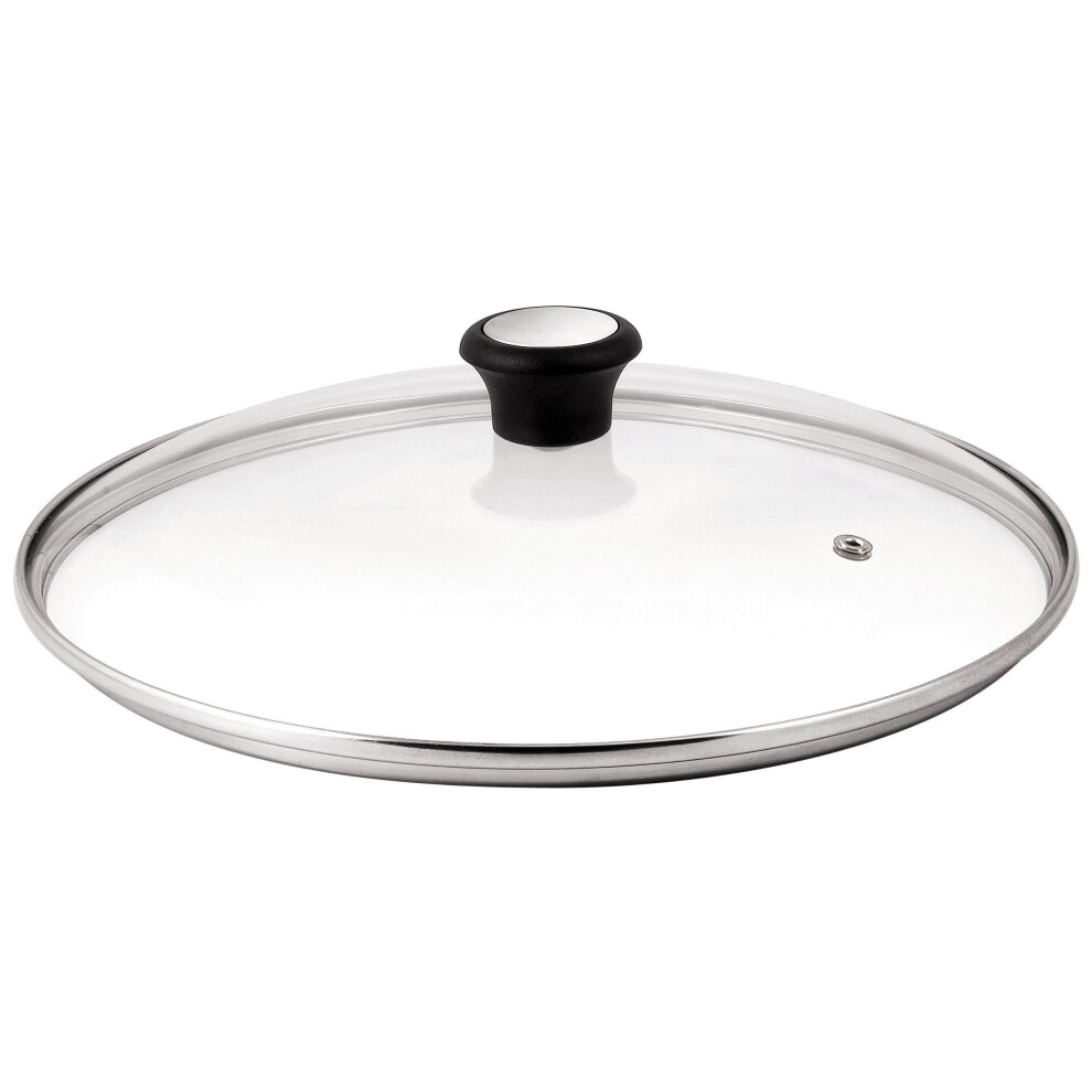 Tefal Compatible Glass Lid, 28 cm - Transparent