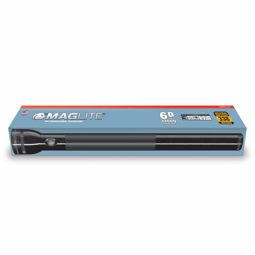 Maglite Mag-Lite 6D Cell Size - Black Torch 1