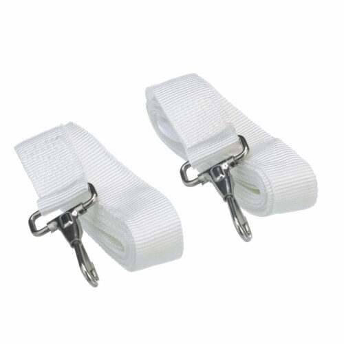 Seachoice 50–78801 Adjustable Straps for Bimini Awning, White, 2.4 m 1