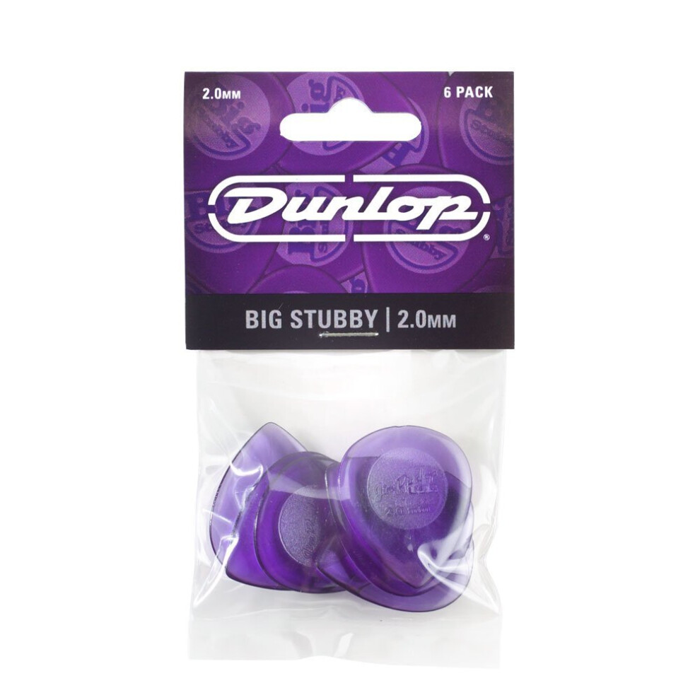 Jim Dunlop 475P2.0 Big Stubby Player Pack (Pack of 6)