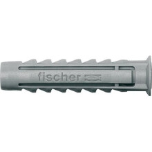 Fischer 070006 6 x 30 mm SX Expansion Plug - Zinc (100-Piece)
