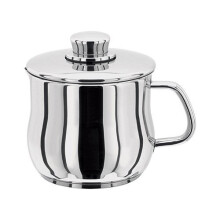 Stellar S163 Milk/Sauce Pot, Silver, 14 cm, 1.7 Litre