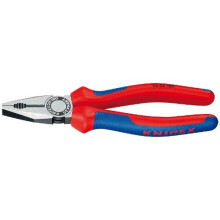 Pince universelle 200mm polie bi-matière Knipex - Marque KNIPEX - Dimensions 200 MM - Couleur Rouge