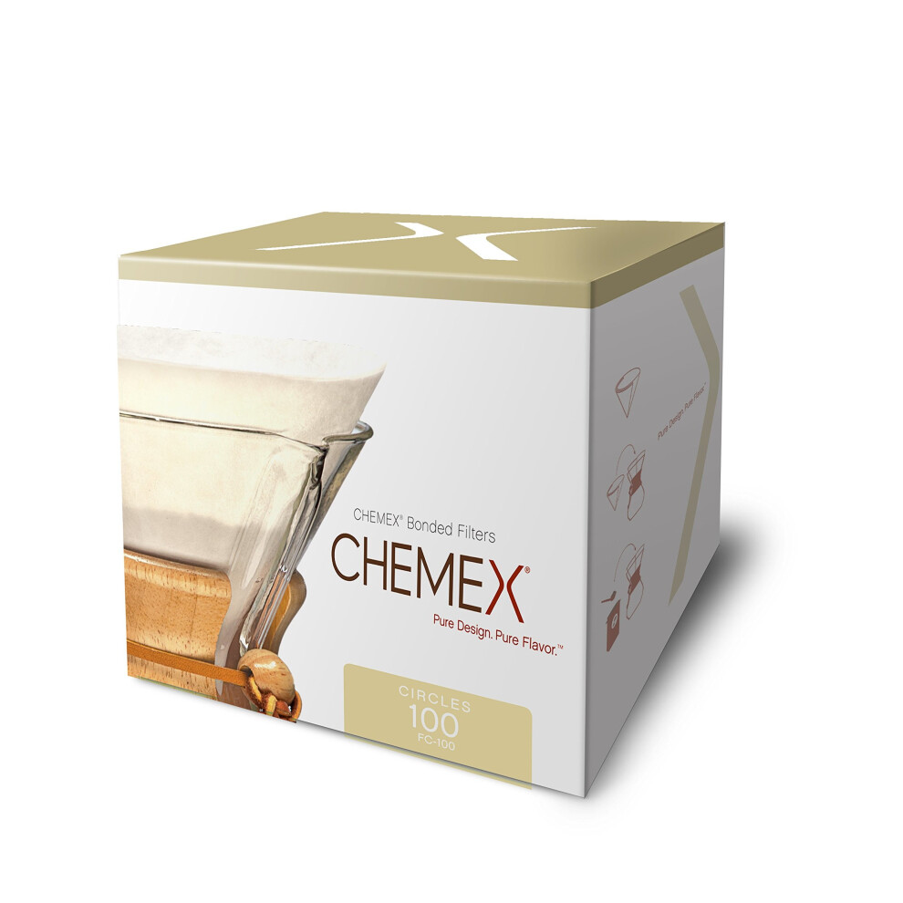 Chemex Coffee Maker Filter Papers, Pack of 100