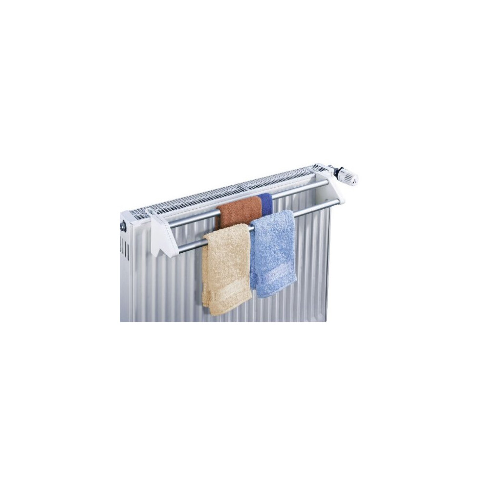 Wenko 3703100 Twin Aluminium Radiator Dryer, 57 cm