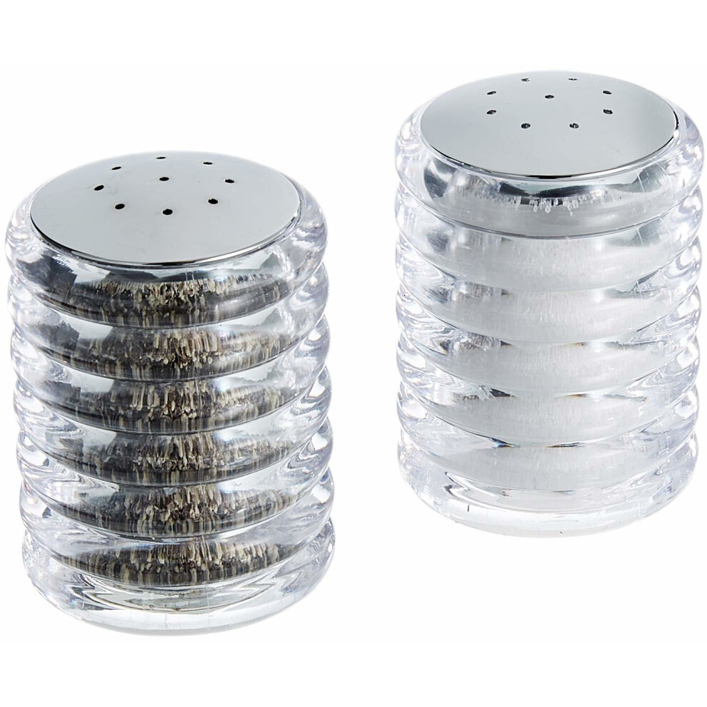 Cole & Mason Beehive Acrylic Salt and Pepper Shaker Set, Ceramic, 10 x 5 x 7 cm